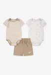 Nike Sportswear Rinkinys 'ESSENT' tamsi smėlio / &scaron;viesiai pilka / balta