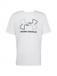 UNDER ARMOUR Sportiniai mar&scaron;kinėliai 'Foundation' opalo / juoda / balta