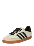 ADIDAS ORIGINALS Sportbačiai be auliuko 'Samba' smėlio / juoda / balk&scaron;va