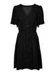 VERO MODA Palaidinės tipo suknelė 'VMALBA' žolės žalia / raudona / juoda