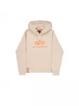 ALPHA INDUSTRIES Megztinis be užsegimo smėlio spalva / oranžinė