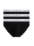 Tommy Hilfiger Underwear Vyri&scaron;kos kelnaitės &scaron;viesiai pilka / raudona / juoda / balta