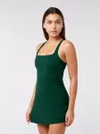 YO-GAYA Sportinė suknelė 'Timeless Tennis Dress' tamsiai žalia