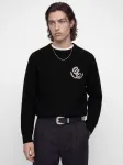 JACK & JONES Megztinis 'JORFREDERIKSBERG' kremo / juoda