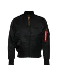 ALPHA INDUSTRIES Demisezoninė striukė 'MA-1 VF 59' juoda
