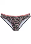 LASCANA Bikinio kelnaitės melionų spalva / juoda / balta
