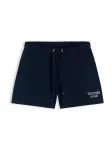 TOMMY HILFIGER Kelnės 'VARSITY' tamsiai mėlyna / balta