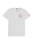TOMMY HILFIGER Mar&scaron;kinėliai 'Outline Flag Logo' balta