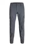 JACK & JONES Laisvo stiliaus kelnės 'JJIPaul JJFlake' antracito spalva