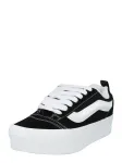 VANS Sportbačiai be auliuko 'Knu Stack' juoda / balta