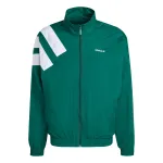 ADIDAS ORIGINALS Demisezoninė striukė 'Archive' smaragdinė spalva / balta
