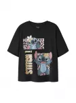 NAME IT Mar&scaron;kinėliai 'NKFJyna Stitch' mi&scaron;rios spalvos / juoda