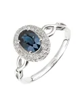 DIAMANT LETERNEL Žiedas sidabrinė