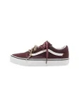 VANS Sportbačiai be auliuko 'Old Skool' tamsiai ruda / balta