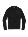 Polo Ralph Lauren Megztinis 'Driver' ry&scaron;kiai raudona / juoda