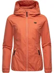 Ragwear Funkcinė striukė 'Dizzie' rūdžių raudona / juoda