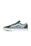 VANS Sportbačiai be auliuko 'Old Skool' tamsiai žalia / balta
