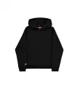 ALPHA INDUSTRIES Megztinis be užsegimo 'Label' juoda