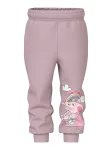 NAME IT Kelnės 'NMFNori Peppa' citrinos spalva / slyvų spalva / rožių spalva / juoda