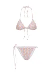 LSCN by LASCANA Bikinis indigo spalva / mėtų spalva / oranžinė / pastelinė rožinė