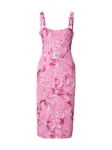 Versace Jeans Couture Suknelė rausvai raudona / &scaron;viesiai rožinė / balta