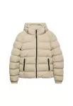 Superdry & Co Žieminė striukė smėlio spalva