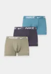 NIKE Boxer trumpikės &scaron;viesiai mėlyna / rusvai žalia / baklažano spalva / balta