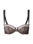 TRIUMPH Liemenėlė 'Palina Cosmic Heartbeat' kūno spalva / juoda