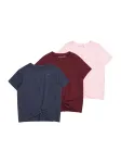 Abercrombie & Fitch Mar&scaron;kinėliai tamsiai mėlyna jūros spalva / pastelinė rožinė / vy&scaron;ninė spalva