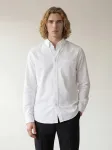 ARMIE Mar&scaron;kiniai 'The Johannes Oxford Shirt - White' balta