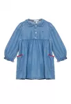 TOMMY HILFIGER Suknelė tamsiai (džinso) mėlyna