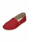 TOMS Loaferai 'ALPARGATA' rubinų raudona