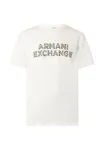 ARMANI EXCHANGE Mar&scaron;kinėliai juoda / balk&scaron;va