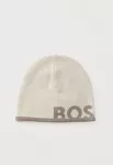 BOSS Megzta kepurė 'Reviso' smėlio spalva / ruda