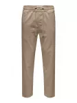 Only & Sons Kelnės 'ONSLinus' smėlio spalva
