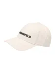 Karl Lagerfeld Kepurė 'ESSENTIAL' juoda / balta