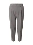 DAN FOX APPAREL Kelnės su kantu 'Toni' pilka