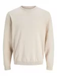 JACK & JONES Megztinis kremo