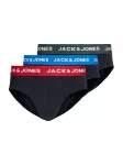 JACK & JONES Vyri&scaron;kos kelnaitės 'JACGLOBE' tamsiai mėlyna / dangaus žydra / tamsiai žalia / raudona / balta
