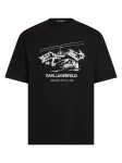 Karl Lagerfeld Mar&scaron;kinėliai 'Apr&egrave;s Ski Club' juoda / balta