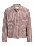 JACK & JONES Mar&scaron;kiniai 'JORAUSTIN' ruda / balta