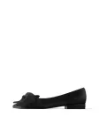 L37 HANDMADE SHOES Balerinos 'QUEEN OF THE NIGHT' juoda