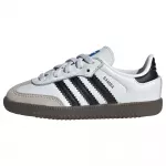 ADIDAS ORIGINALS Sportbačiai 'Samba' pilka / juoda / balta