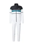 Sergio Tacchini Treniruočių kostiumas 'Scorpione' žalsvai mėlyna / juoda / balta