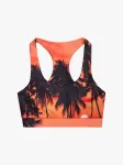 BLUE SKY INN Sportinė liemenėlė 'Tropical Sunset Bra top' tamsiai oranžinė
