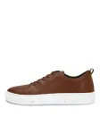 nae Vegan Shoes Batai su rai&scaron;teliais 'SANDRO' ruda