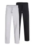 JACK & JONES Kelnės 'JPSTKANE BRADLEY' margai pilka / juoda