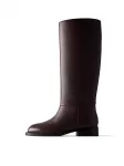 L37 HANDMADE SHOES Auliniai batai 'SIMPLE BOOTS' raudona