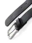 JACK & JONES Diržas 'Harry' juoda / sidabrinė