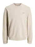 JACK & JONES Megztinis be užsegimo 'JJEArchive' kremo